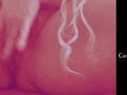 Rubbing my body down in new soft lingerie!  8/16