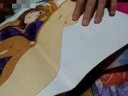 AIKa(パンチラアニメ)の下着姿の皇藍華にキス&足舐め後に顔射ぶっかけオナニー - Screenshot 15 of 16 - Semen