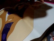 AIKa(パンチラアニメ)の下着姿の皇藍華にキス&足舐め後に顔射ぶっかけオナニー - Screenshot 3 of 16 - Agent