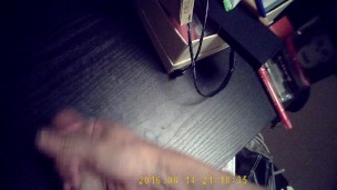元カノを想像してオナニー