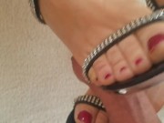 High heel foot job 10/16