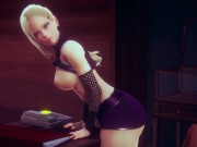 3D HENTAI Ino Yamanaka rubs her pussy on the table 14/16