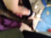 2 guys 2 girls - Threesome Unicorn with Ebony Couple 9/16