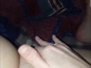 18 year old teen plays with herself