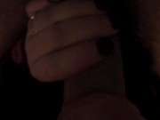 FPOV morning head cum in mouth oral creampie 3/16