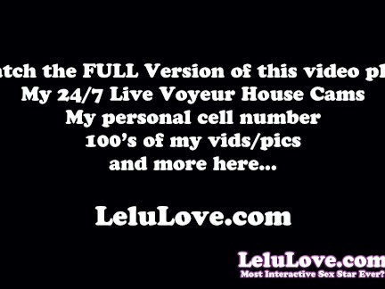 Webcam babe shows behind the scenes of VIRTUAL vs POV custom video & candid chats - Lelu Love