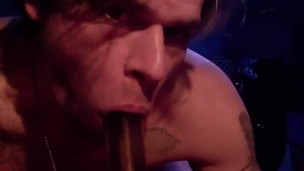 Deep throat glass bj tease smoking