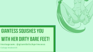 Giantess Teases You With Her Toes Before Trampling You With Her ...