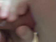 Neighbor's wife was gone so I let him cum in my mouth 1/16
