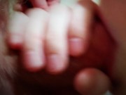 Neighbor's wife was gone so I let him cum in my mouth 9/16