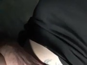 My cowboy piercing my hood while I smoke  9/16