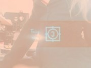 Extra classes: Getting a hot lesson from hentai's movie 💜 1/16