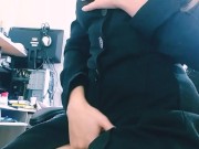 Extra classes: Getting a hot lesson from hentai's movie 💜 3/16