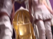 goddess perfecta and princess crystal train joschi in boot cleaning 9/16