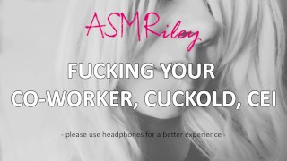 EroticAudio - Esposa Fode Seu Colega de Trabalho, Corno, CEI| ASMRILEY