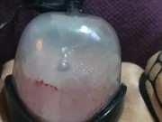 Cristina Cielo tries hard pussy pumping and vibrating anal beads 5/16