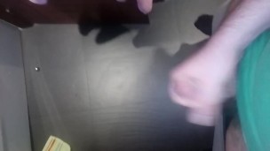 A little cumshot on the floor