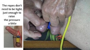 Enlarging a Penis and separating the balls, a hands on guide