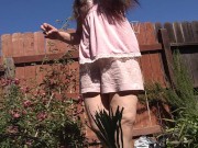 PinkMoonLust Camera angle test behind the scenes Instagram Twitch TV camgirl Live Wardrobe Bend Over 10/16