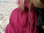 Blonde Hungry For a Taste of Her Man's Pee Holding Cock 7/16