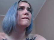 Hard pussy and throat fucking, Stacy go WILD 7/16