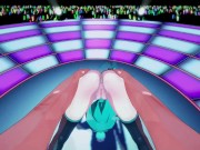 Hatsune Miku gets doggystyle fucked on stage (POV Hentai) 16/16