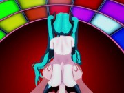 Hatsune Miku gets doggystyle fucked on stage (POV Hentai) 4/16