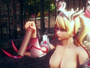 3D HENTAI OVERWATCH mercy jerking off your cock 2/16