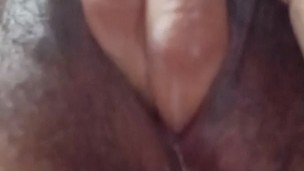 Playing with my wet pussy this morning