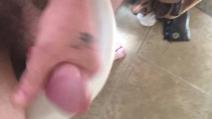 Watch me cum all over myself 