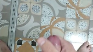 I stroke my cock before shower, until I cumming