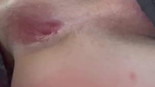 Look at my boy pussy - needs a good cock slap