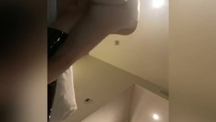 Daddy pounds slut in boots