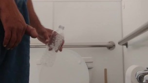 Empty water bottle