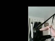 High speed  pegging by machine with a huge cock 12/16