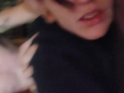 Public Creampie at Work for hottie 14/16