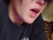 Public Creampie at Work for hottie 7/16