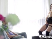 She slowly stripped so I had to fuck her hard 2/16