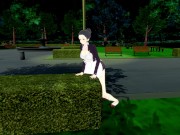 Обещанный Неверленд | Изабелла мастурбирует в общественном парке [3d хентай] 3/16