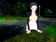 Обещанный Неверленд | Изабелла мастурбирует в общественном парке [3d хентай] 5/16