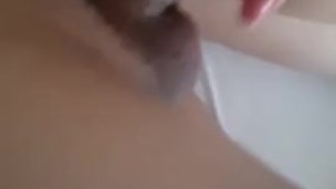 My girlfriend begging me to fuck her slowly and deep in cute ass