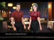 Hillside-Waitress Wild Blowjob