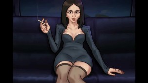 SummertimeSaga-Business Metting With Hot Brunette