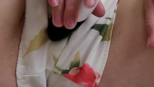college teen plays with her vibrator huge orgasm