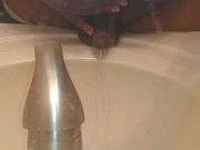 Black Man with tiny dick peeing - Screenshot 11 of 16 - HD