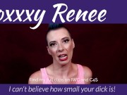 I can't believe how small your dick is!