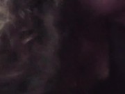 Sucking hard cock dirty milf slut has an mouth full 6/16