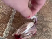 Tampon removal and insertion! 11/16