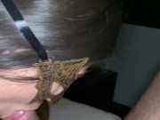 Real Amateur nice blowjob on first time filming 9/16