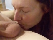 POV Rimming Cum Denial Amateur Couple 11/16